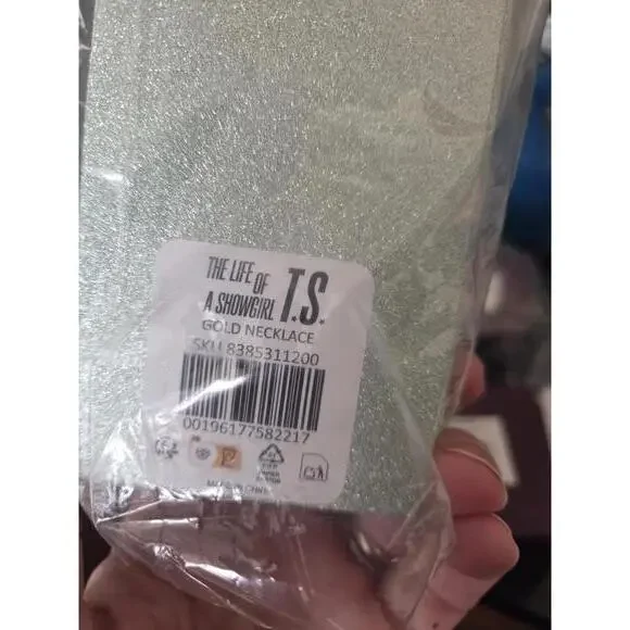 Taylor swift- life of a showgirl lock necklace